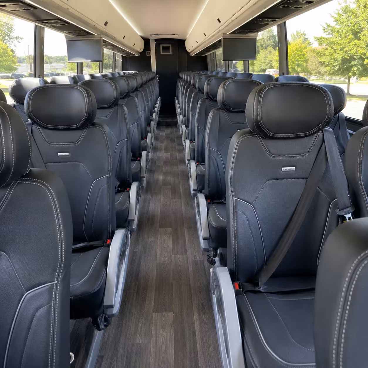 north port 56 passenger charter bus rental